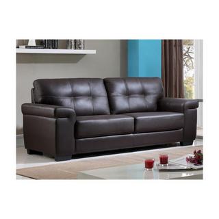 Vente-unique Ledersofa 3Sitzer HAZEL  