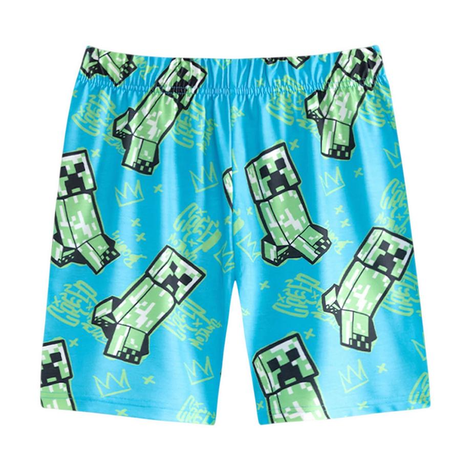 MINECRAFT  Schlafanzug Mit Shorts, Kurzärmlig (2er-Pack) 