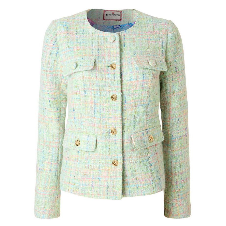 Joe Browns Boucléjacke Rundhals  