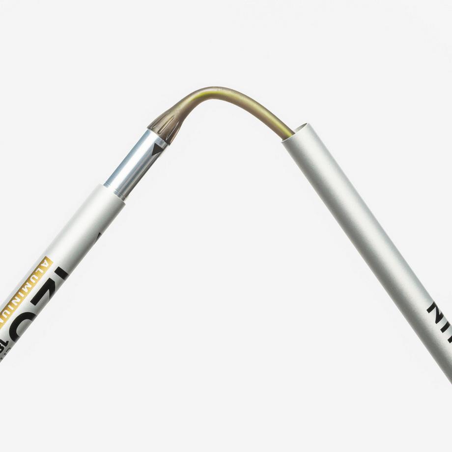 KIPRUN  Bâtons trail running pliables aluminium 3 brins, Kiprun 500 