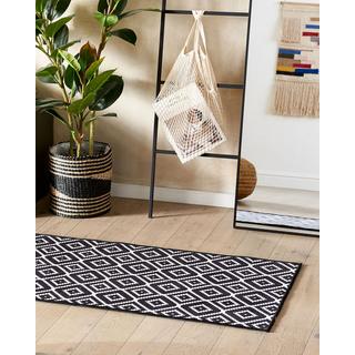 Beliani Tapis en Polyester Moderne KARUNGAL  