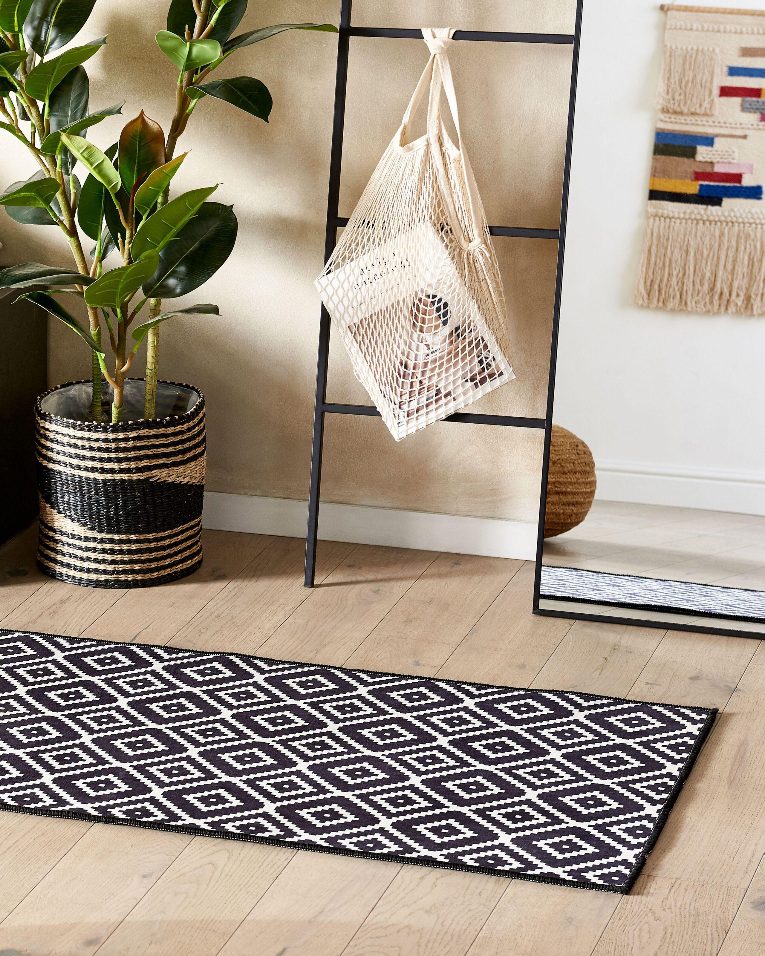 Beliani Tapis en Polyester Moderne KARUNGAL  