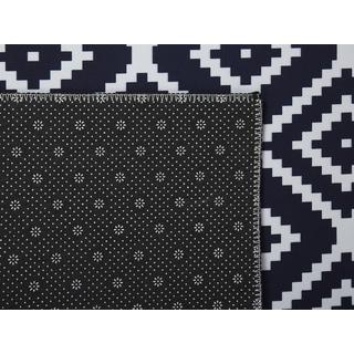 Beliani Teppich aus Polyester Modern KARUNGAL  
