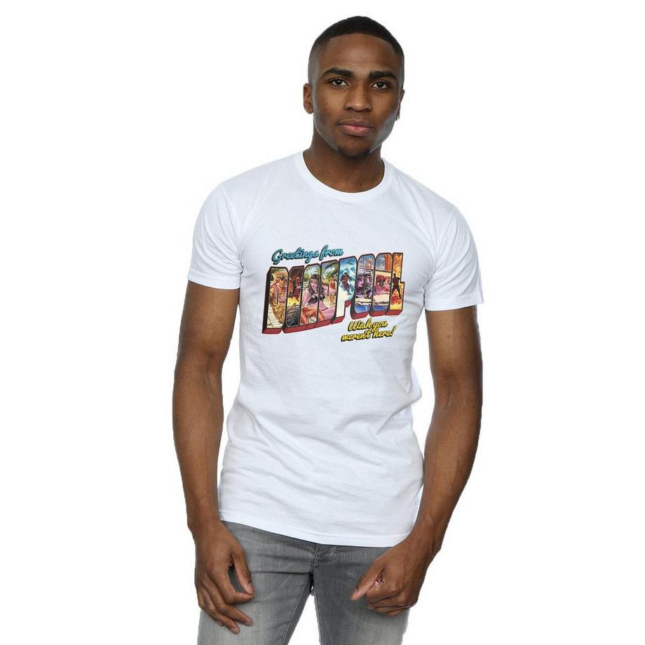 MARVEL Deadpool Greetings T-Shirt  