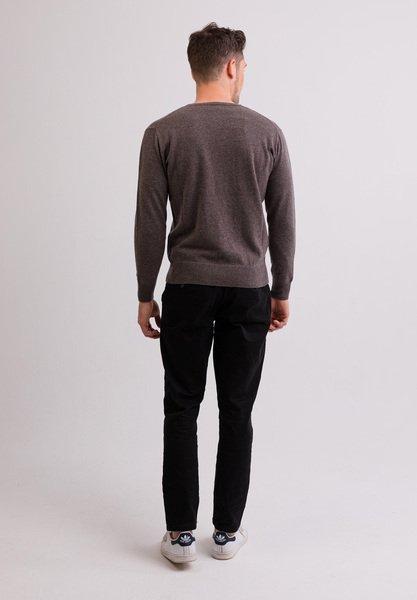 CASH-MERE.CH Pullover Cashmere Scollo a V  