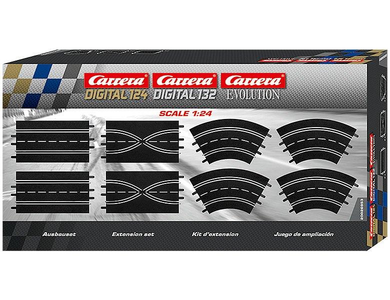 Carrera  Digital 124 Ausbau Set 1 (8Teile) 
