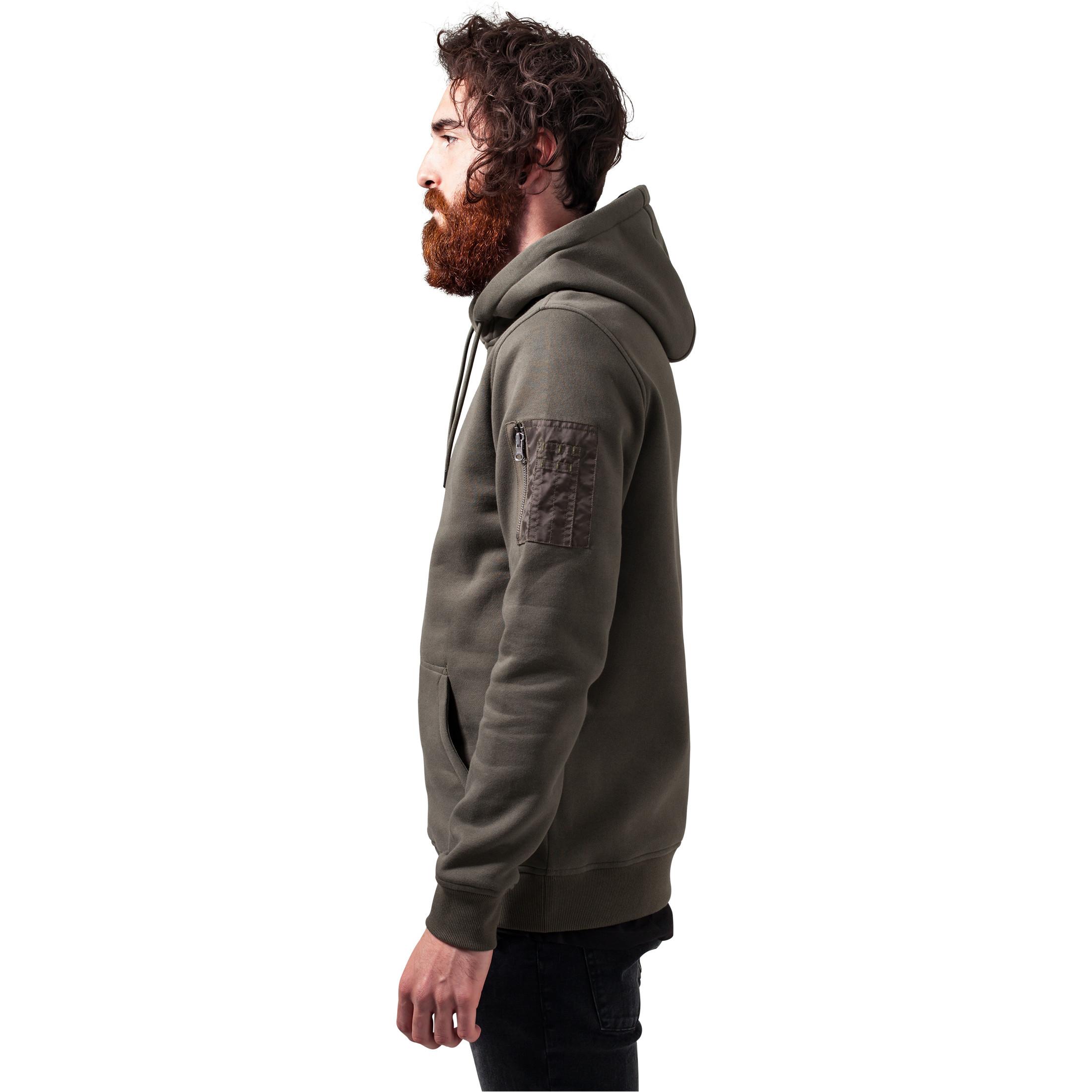 URBAN CLASSICS Classic Basic Bomber Hoodie  