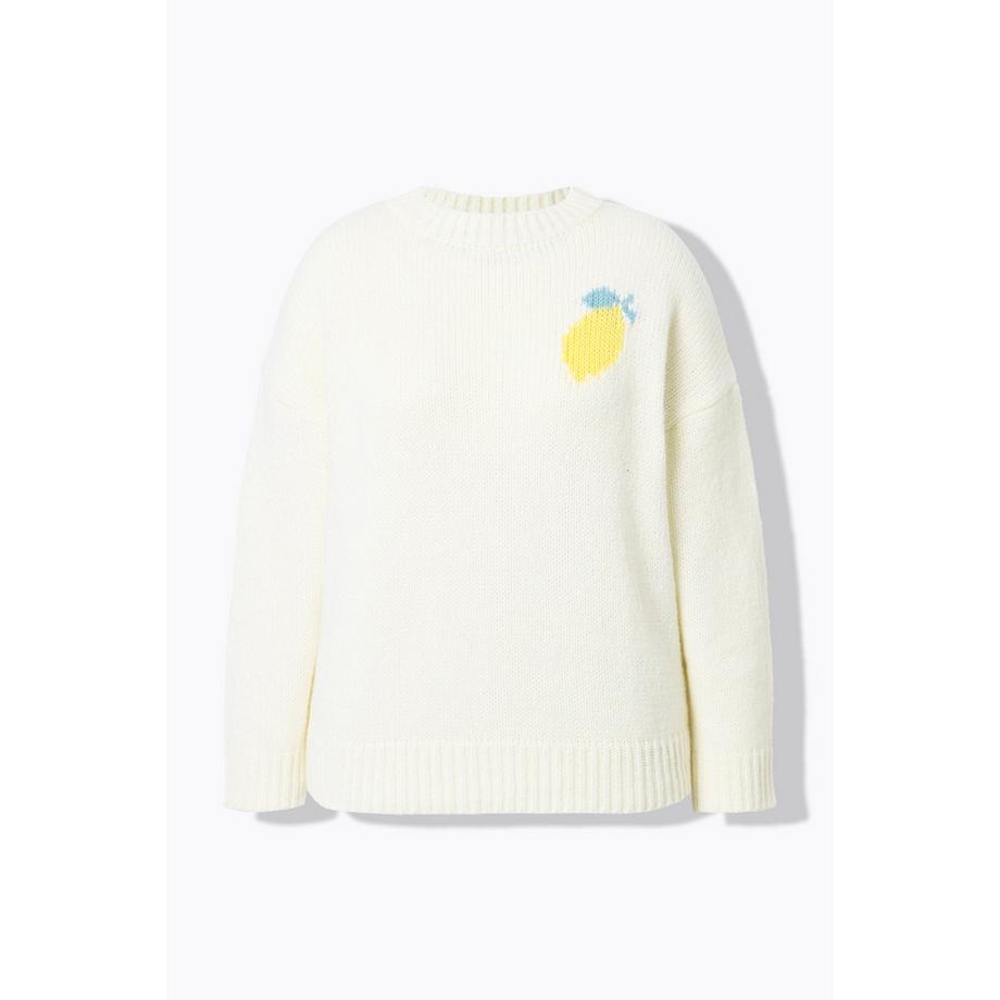 Studio Untold Maglione Oversize Motivo Limoni  