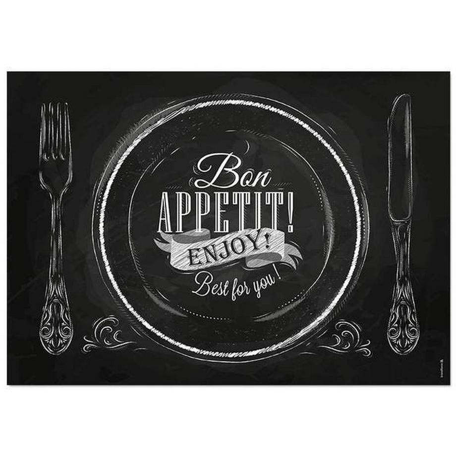 trendform Papiertischset ENJOY Block mit 50 Blatt  