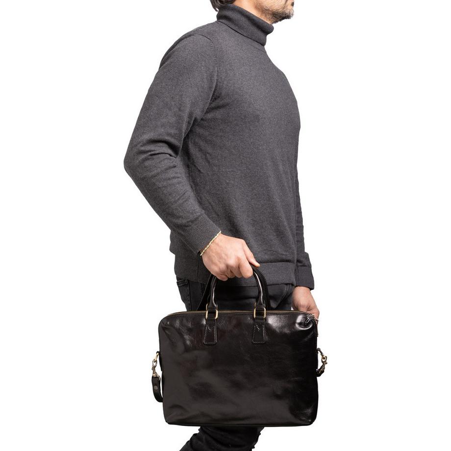 Gave Lux Leder Aktentasche  