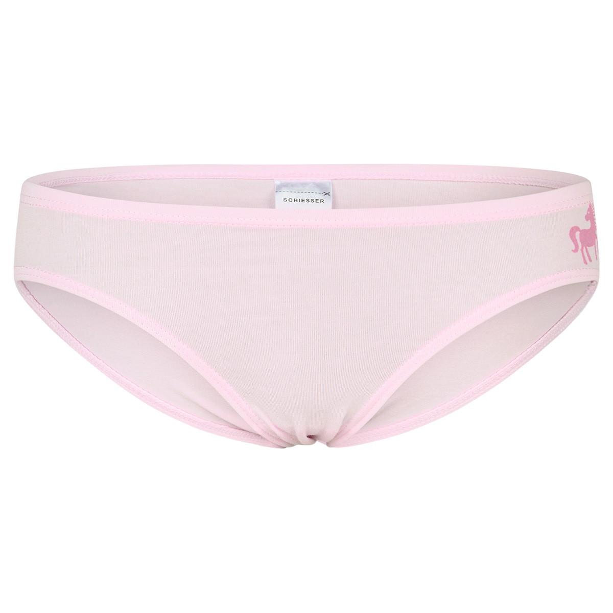 Schiesser  10er Pack 95/5 Kids Girls Organic Cotton - Slips 