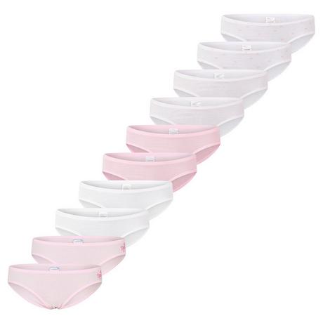 Schiesser  10er Pack 95/5 Kids Girls Organic Cotton - Slips 