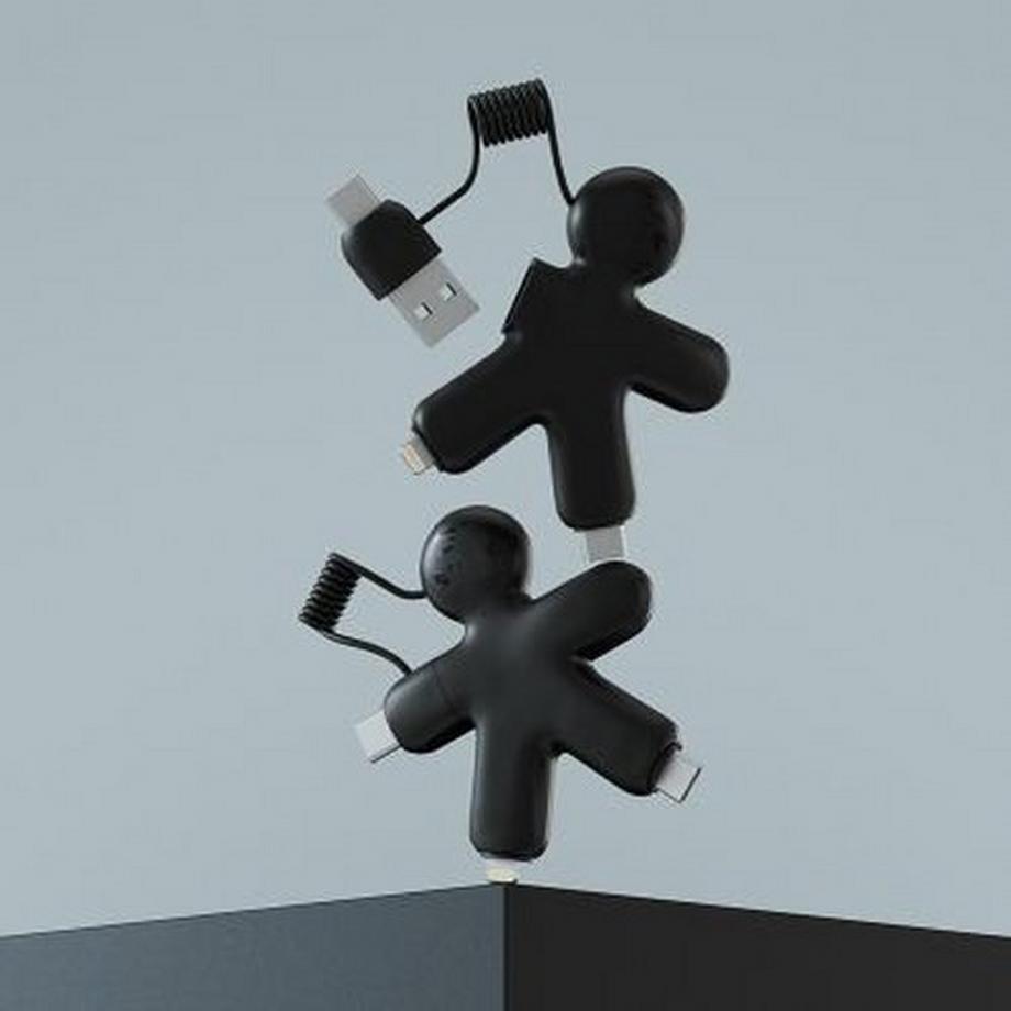 Xoopar  3-in-1 Buddy Kabel 0,15m 