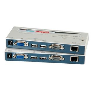 Roline  Prolongateur Smart KVM via RJ-45, VGA, USB 