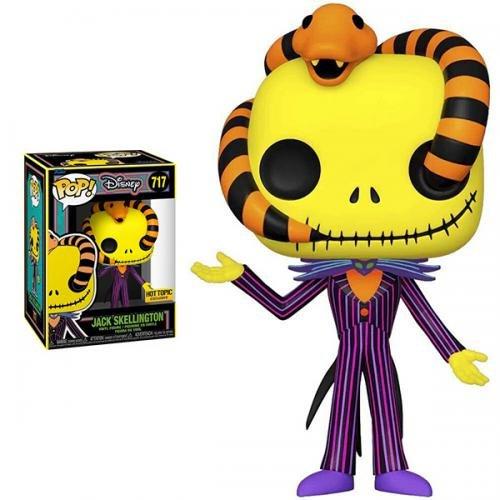 Funko  Funko POP! TNBC Jack w/Snake (Black Light) (717) EXM 