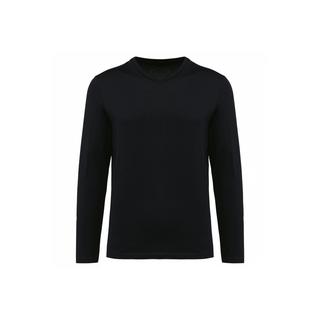 Kariban Uprima Langarm V-Ausschnitt Shirt  