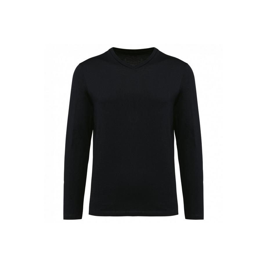 t-shirt manches longues suprima col v
