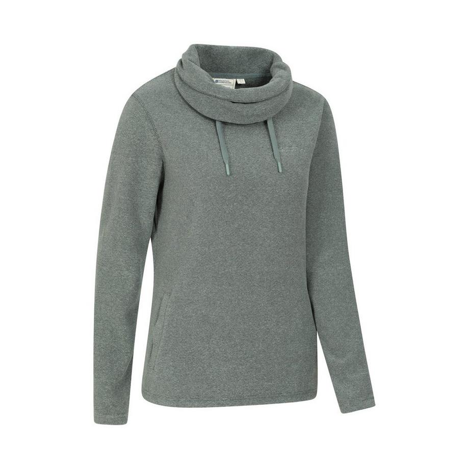 Mountain Warehouse Hebridean Fleece Oberteil Wasserfallausschnitt  