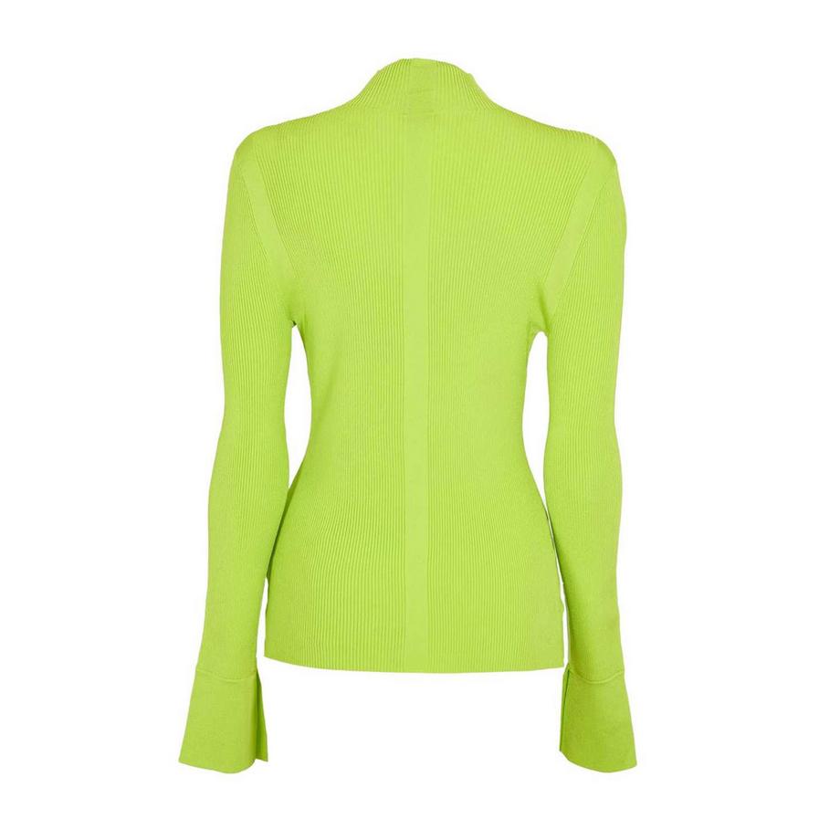 BOSS Frescia Top In Maglione Aderente Viscosa Manica Lunga  