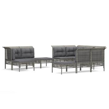 Garten lounge set poly-rattan