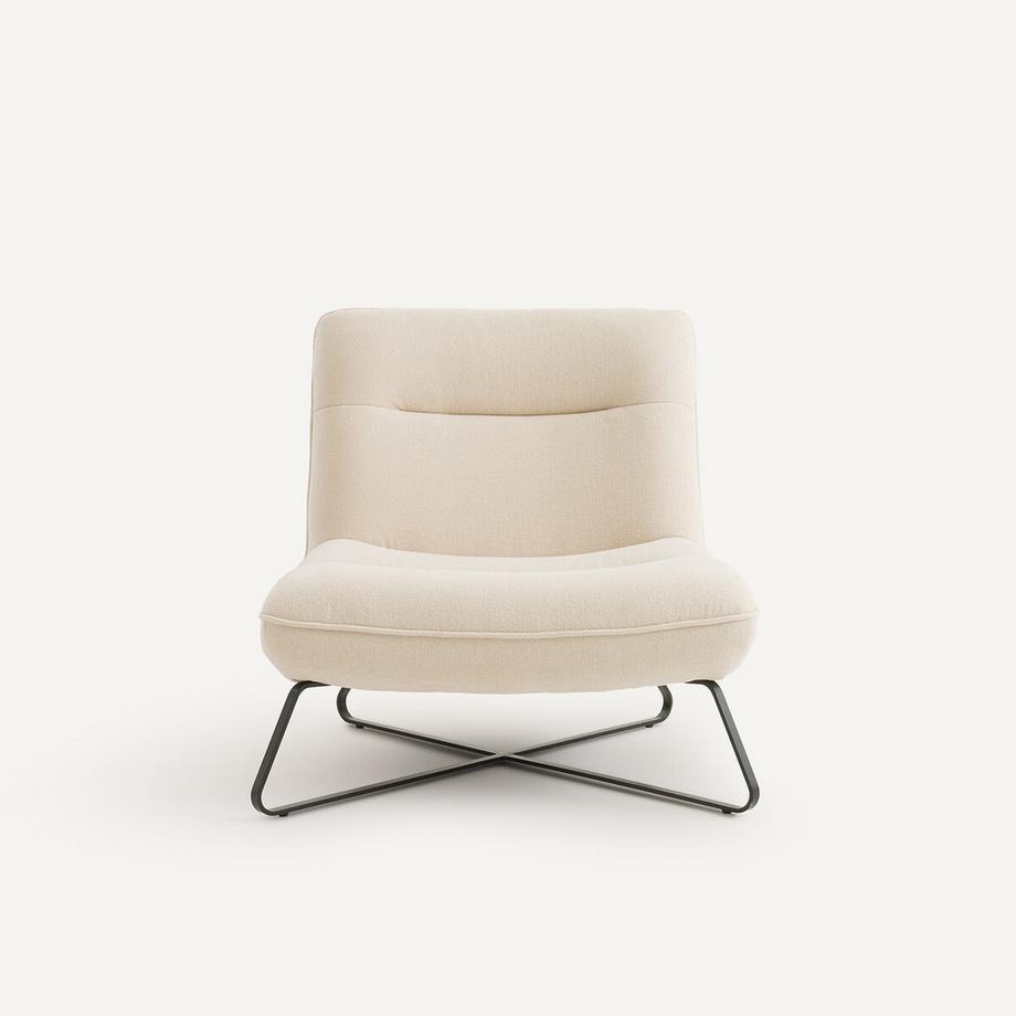 AM.PM Fauteuil en tissu chenillé  