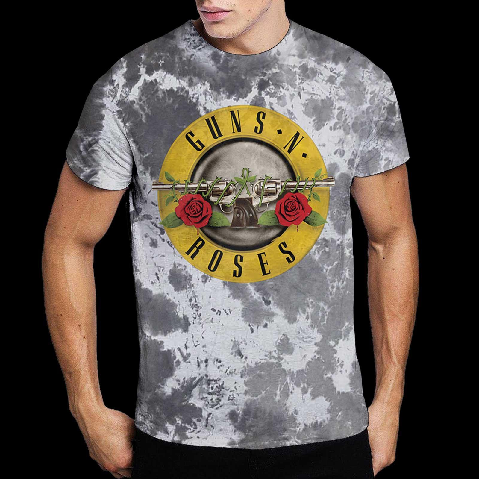 Guns N Roses Guns N' Roses Logo Tie-Dye T-Shirt  
