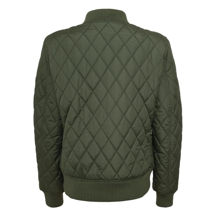 URBAN CLASSICS Veste Bomber Matelassée losange  