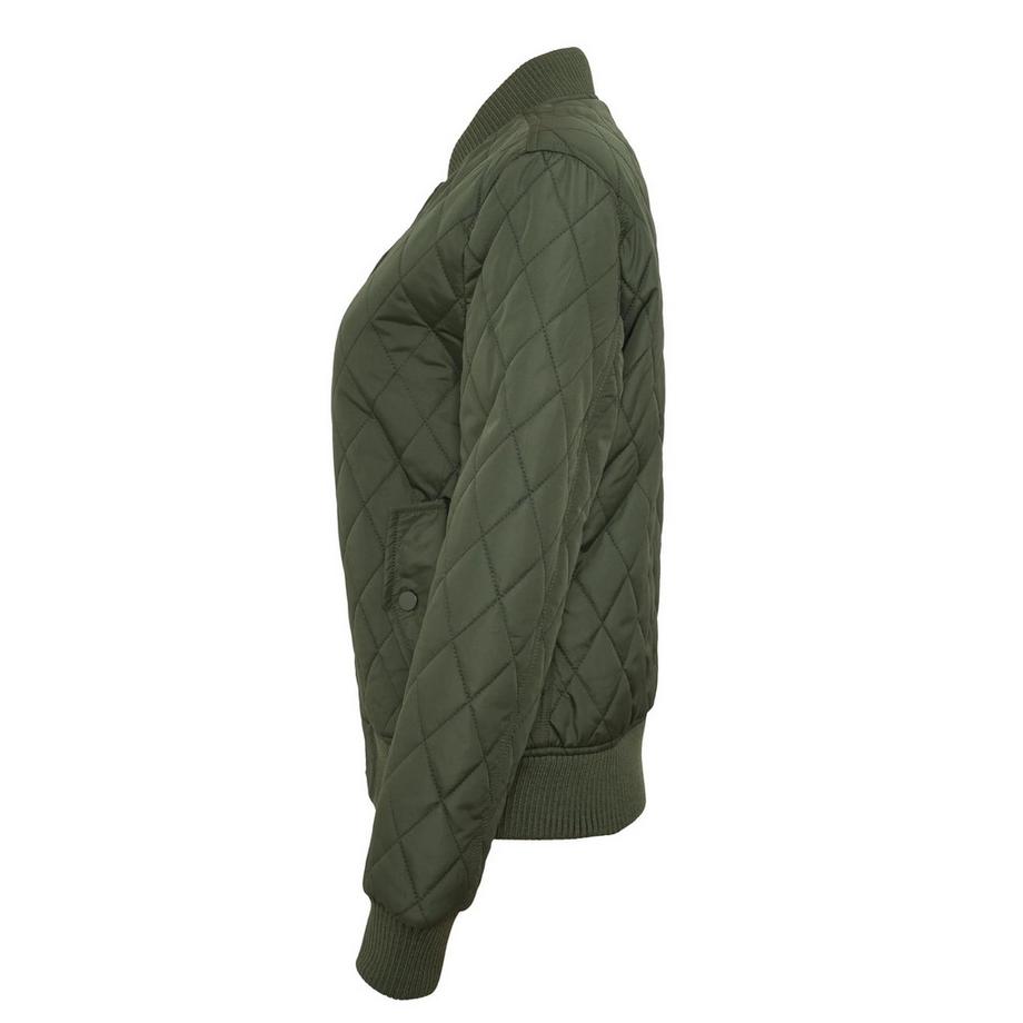 URBAN CLASSICS Veste Bomber Matelassée losange  