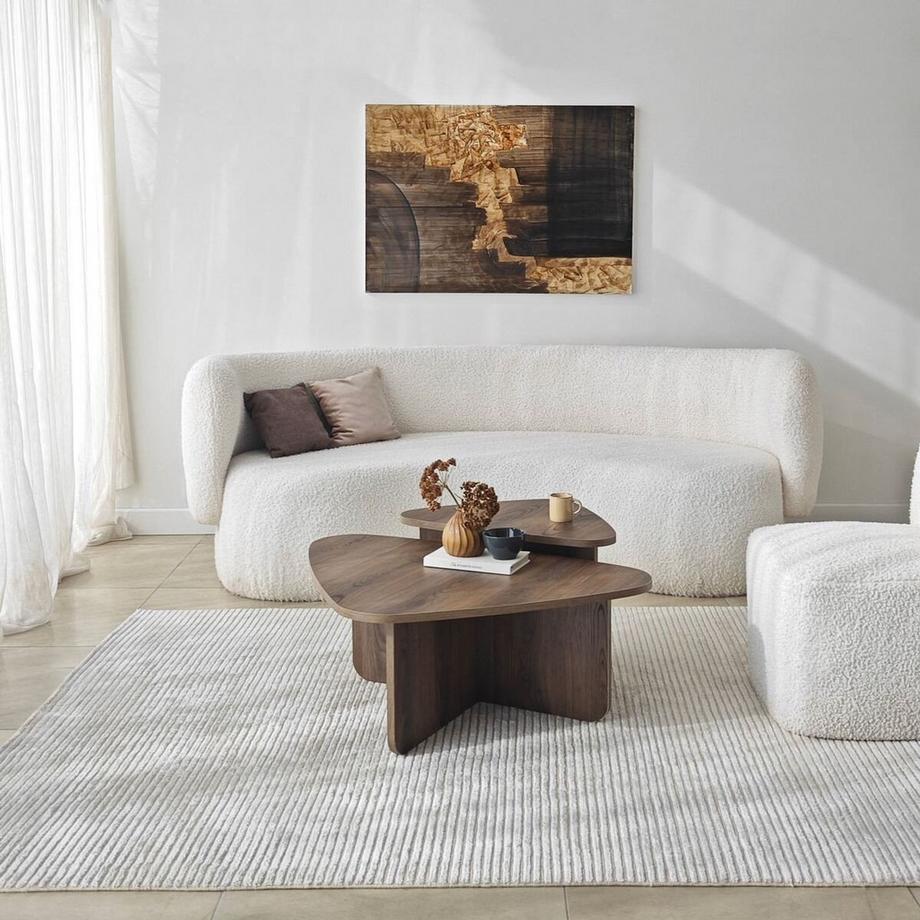 Calicosy Set von 2 Couchtischen BALLARE  