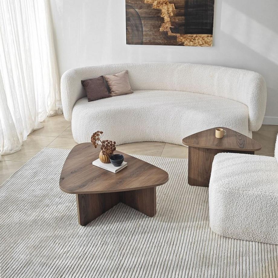 Calicosy Set von 2 Couchtischen BALLARE  