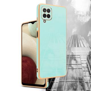 Cadorabo  Housse compatible avec Samsung Galaxy A12 / M12 - Coque de protection en silicone TPU flexible et avec protection pour appareil photo 