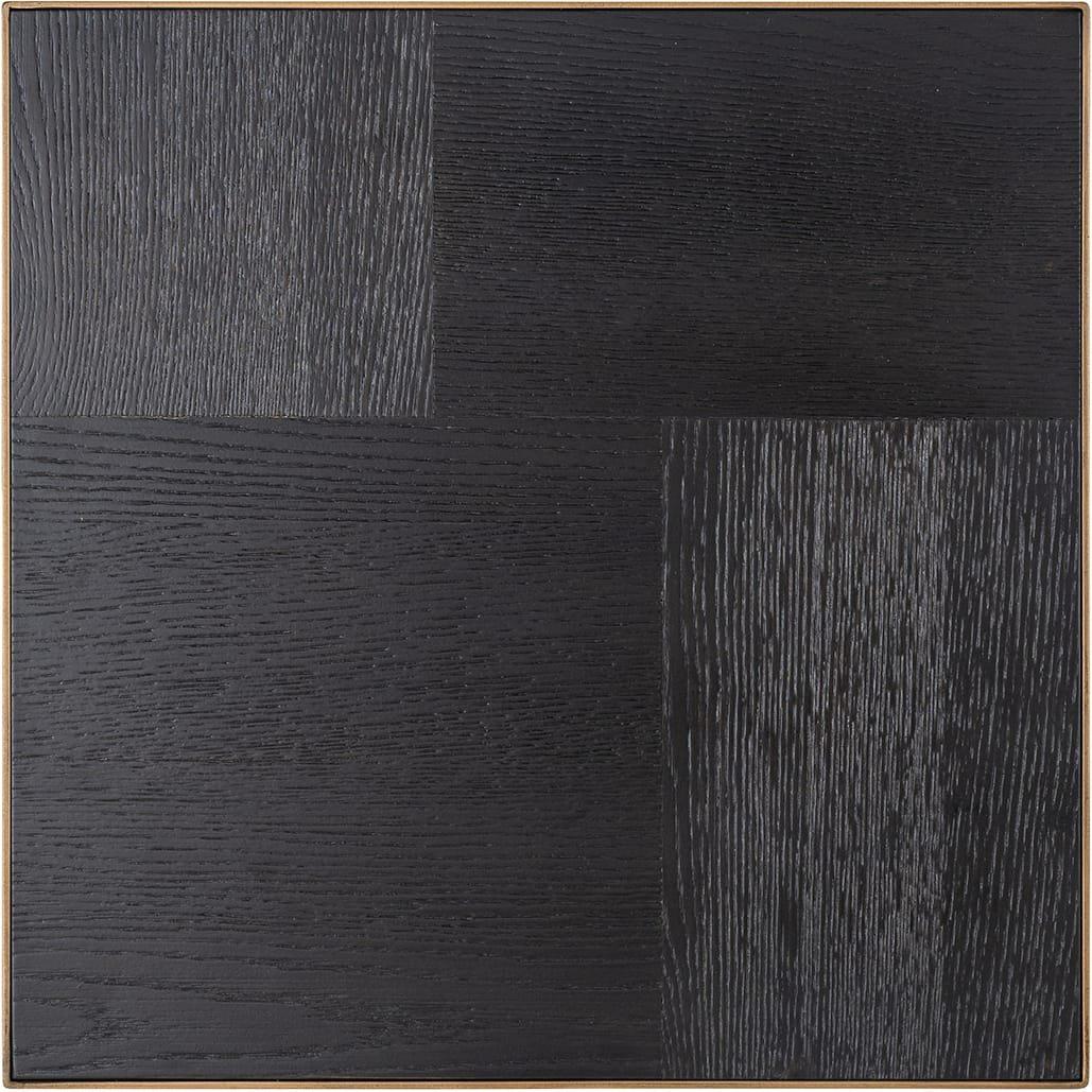 mutoni Beistelltisch Cambon dunkelbraun gold gebürstet 50  