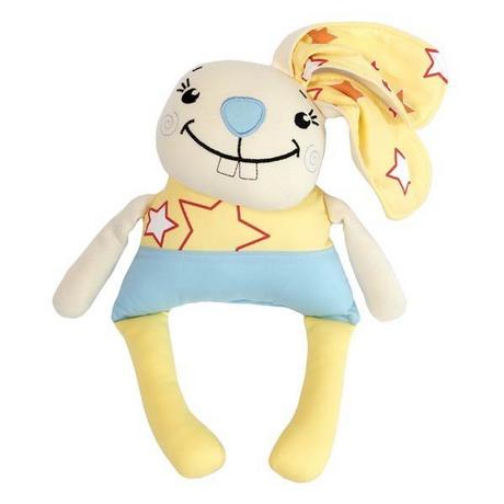 ZEWI  Kuscheltier Hase gelb 