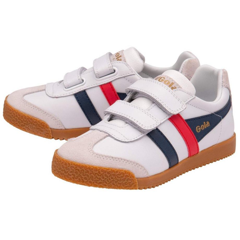 gola Classics Harrier Leather Strap Trainers  