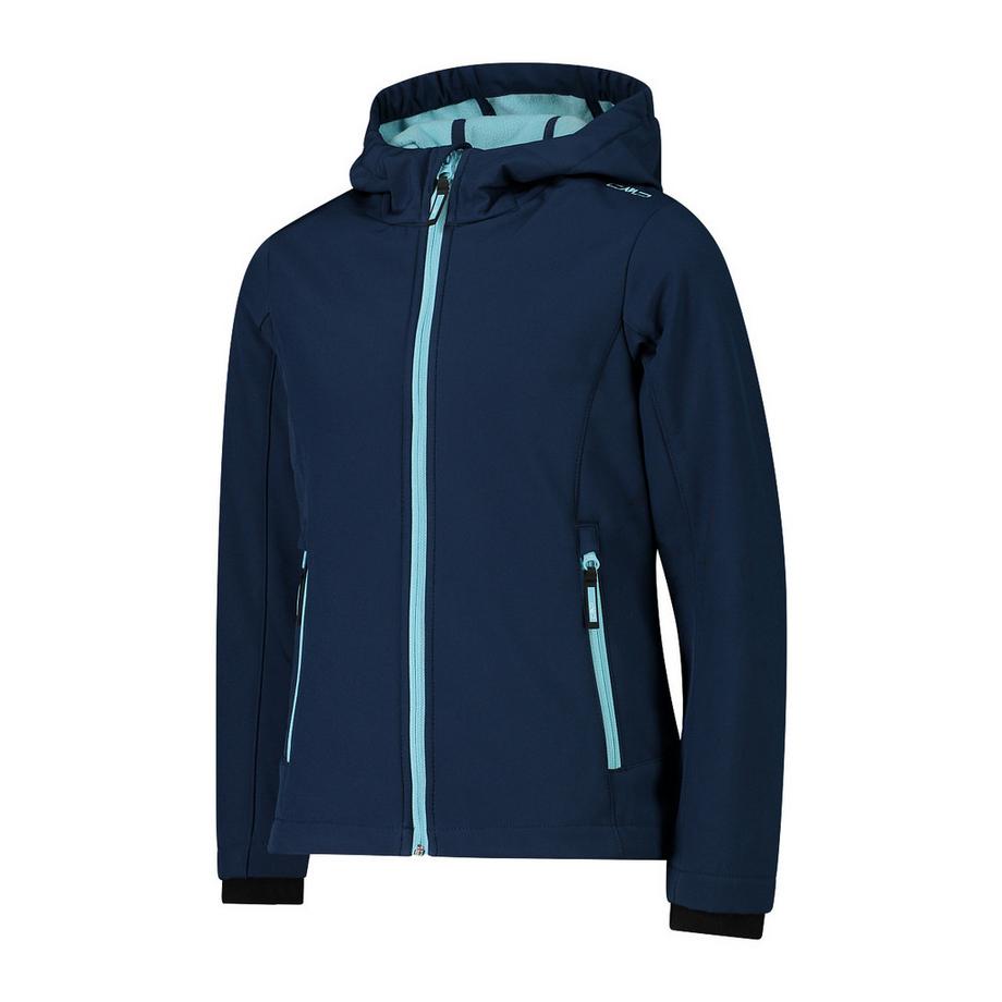 CMP Mädchen Regenjacke mit Kapuze  