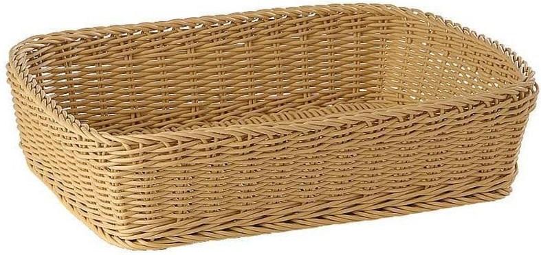 Paderno Brotkorb 40x30cm Hellbraun LxBxH: 40x30x10cm  