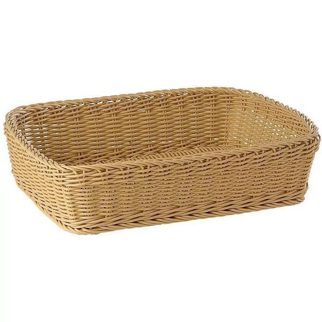 Paderno - Brotkorb 40x30cm Hellbraun LxBxH: 40x30x10cm, One Size
