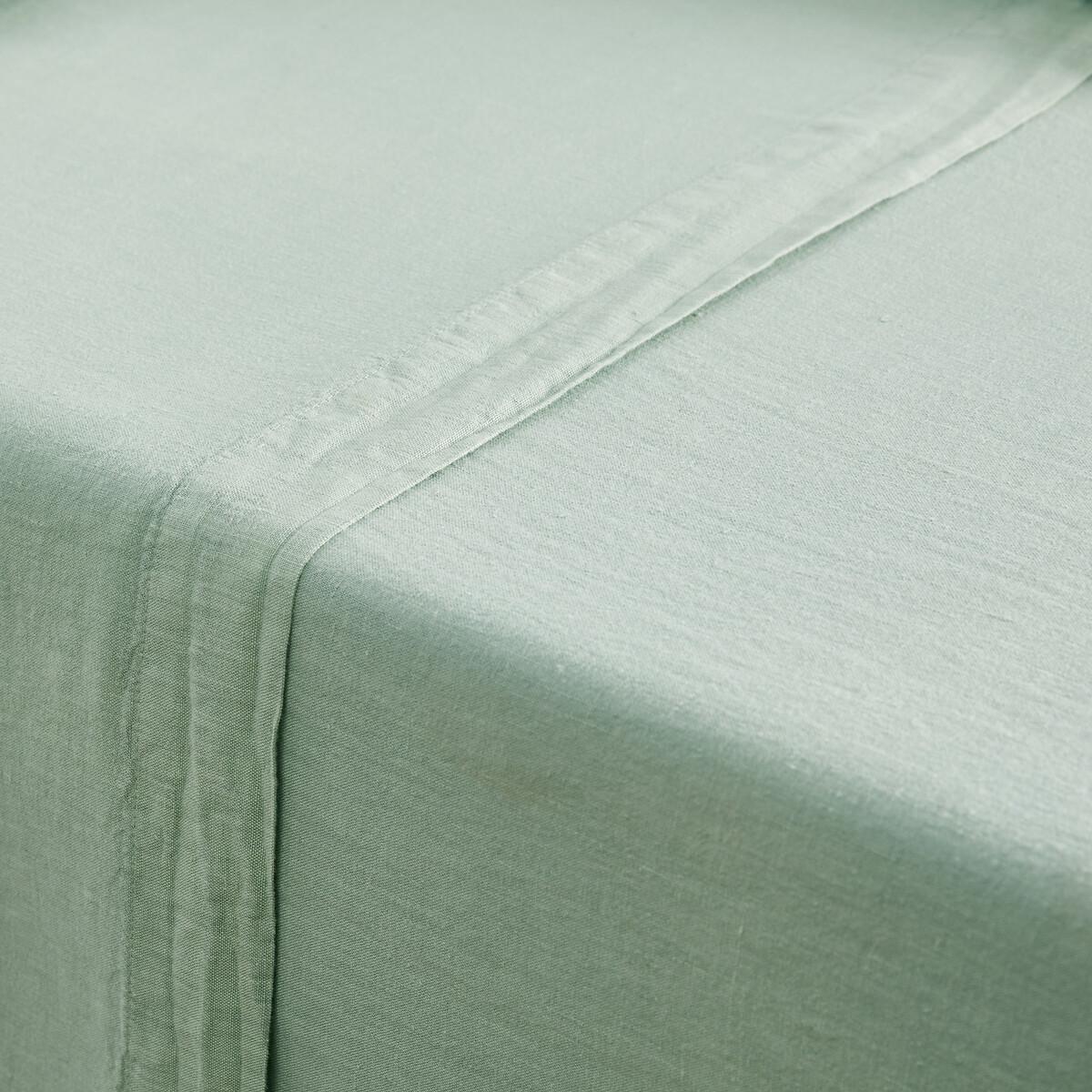 La Redoute Intérieurs Linot Lenzuolo Superiore in Lino Pre-Lavato  