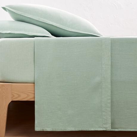 La Redoute Intérieurs Linot Lenzuolo Superiore in Lino Pre-Lavato  