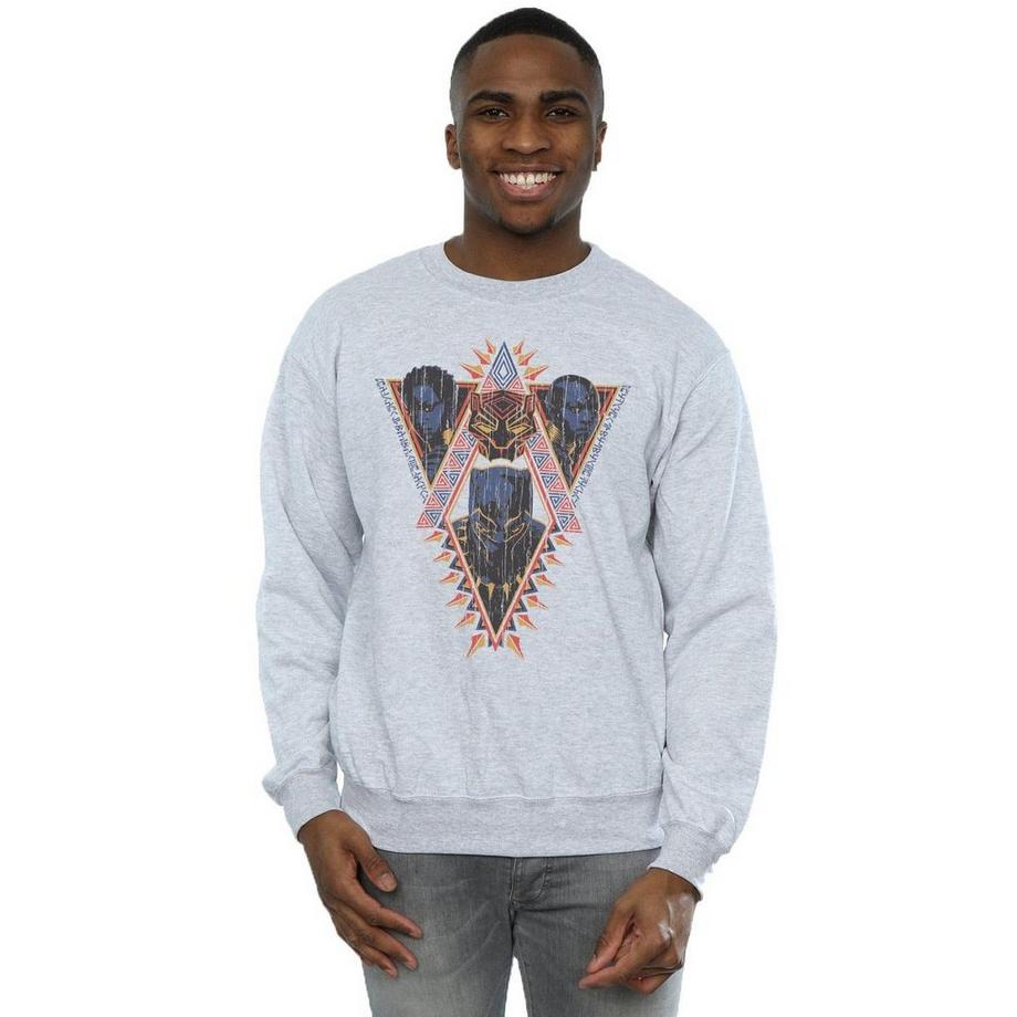 MARVEL Black Panther Tribal Mask Sweatshirt  