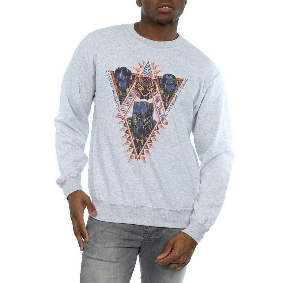 MARVEL Black Panther Tribal Mask Sweatshirt  