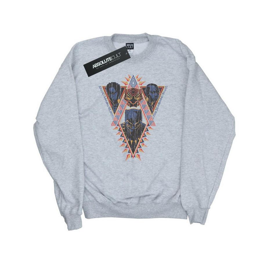 MARVEL Black Panther Tribal Mask Sweatshirt  