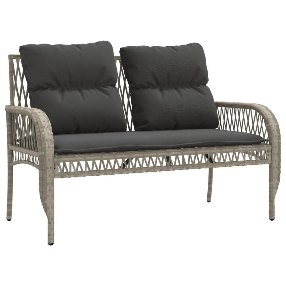 VidaXL set divano da giardino Polirattan  