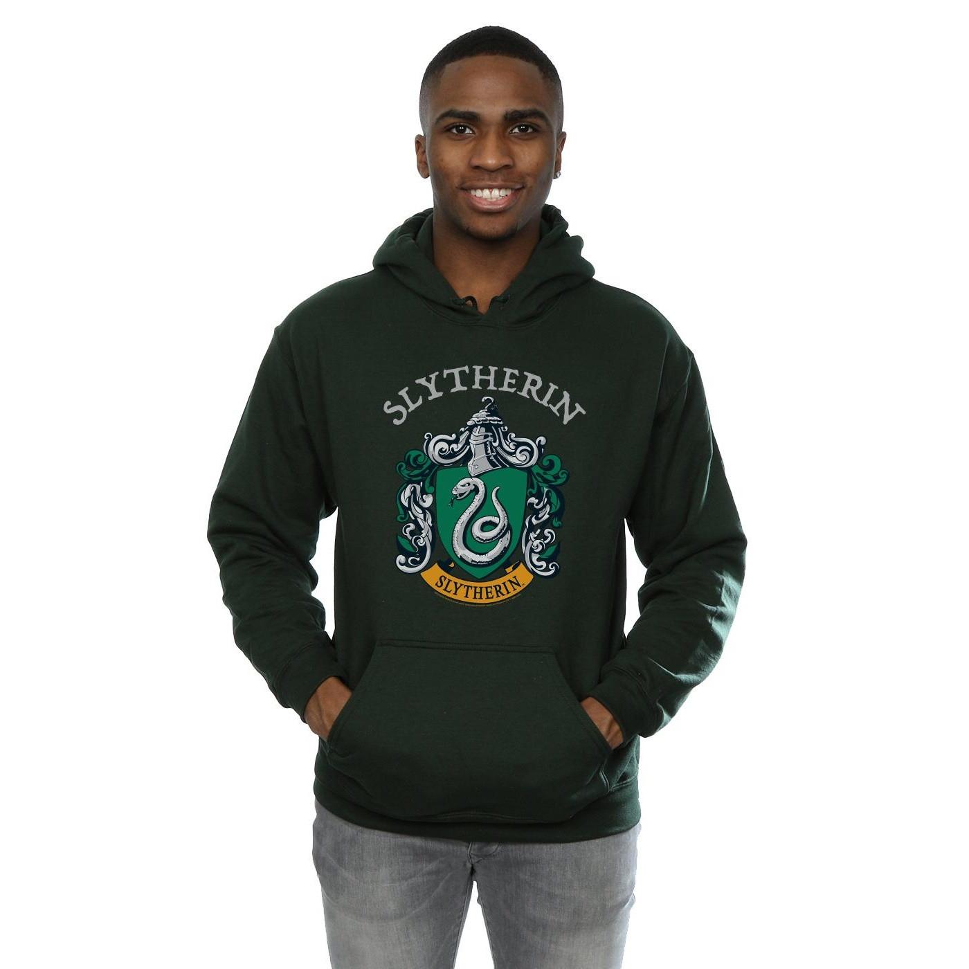 Harry Potter Felpa con Cappuccio Slytherin  