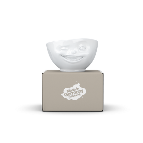 58products Schale 500ml, zwinkernd, weiss  