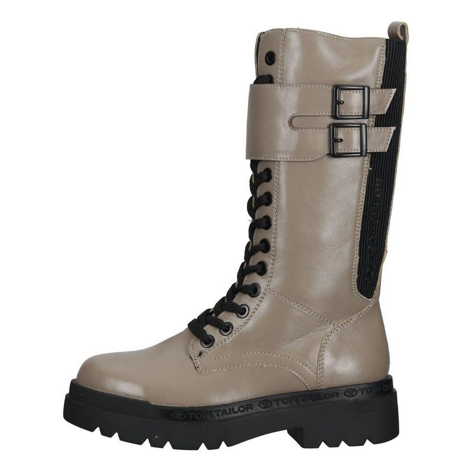 TOM TAILOR Bottes à lacets avec boucles  