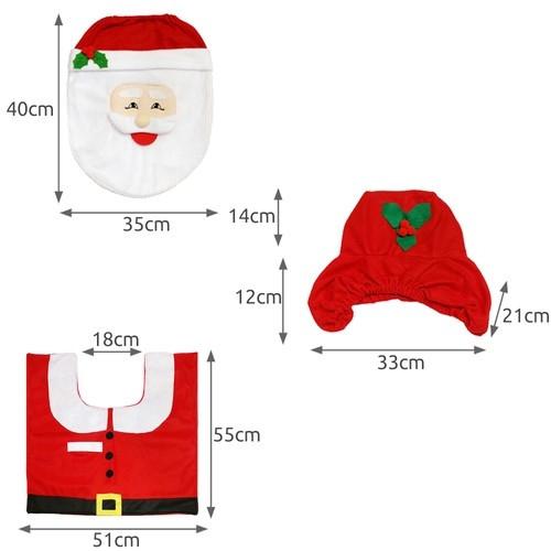 Ruhhy Tapis de salle de bain - Set de Noël Ruhhy 22360  