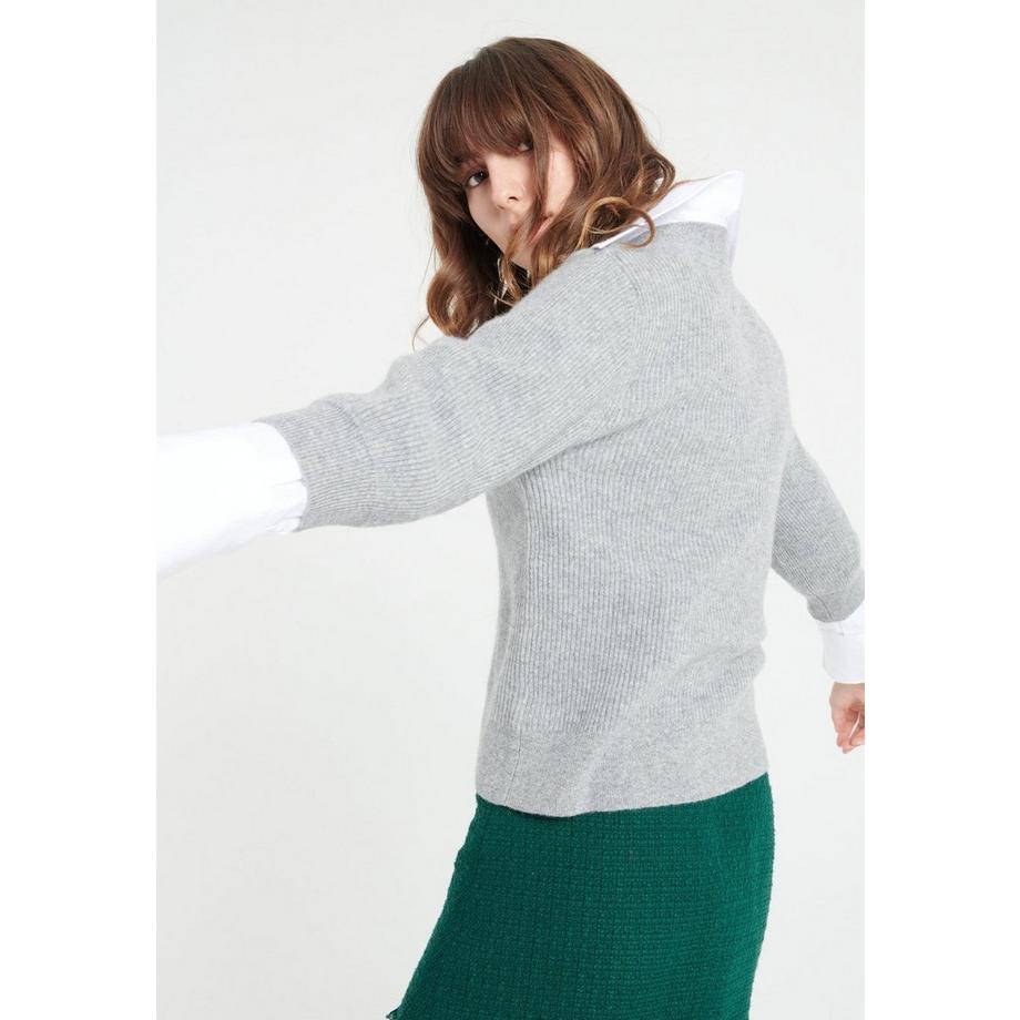Studio Cashmere8 MIA 13 Cardigan Col V Manches Courtes  