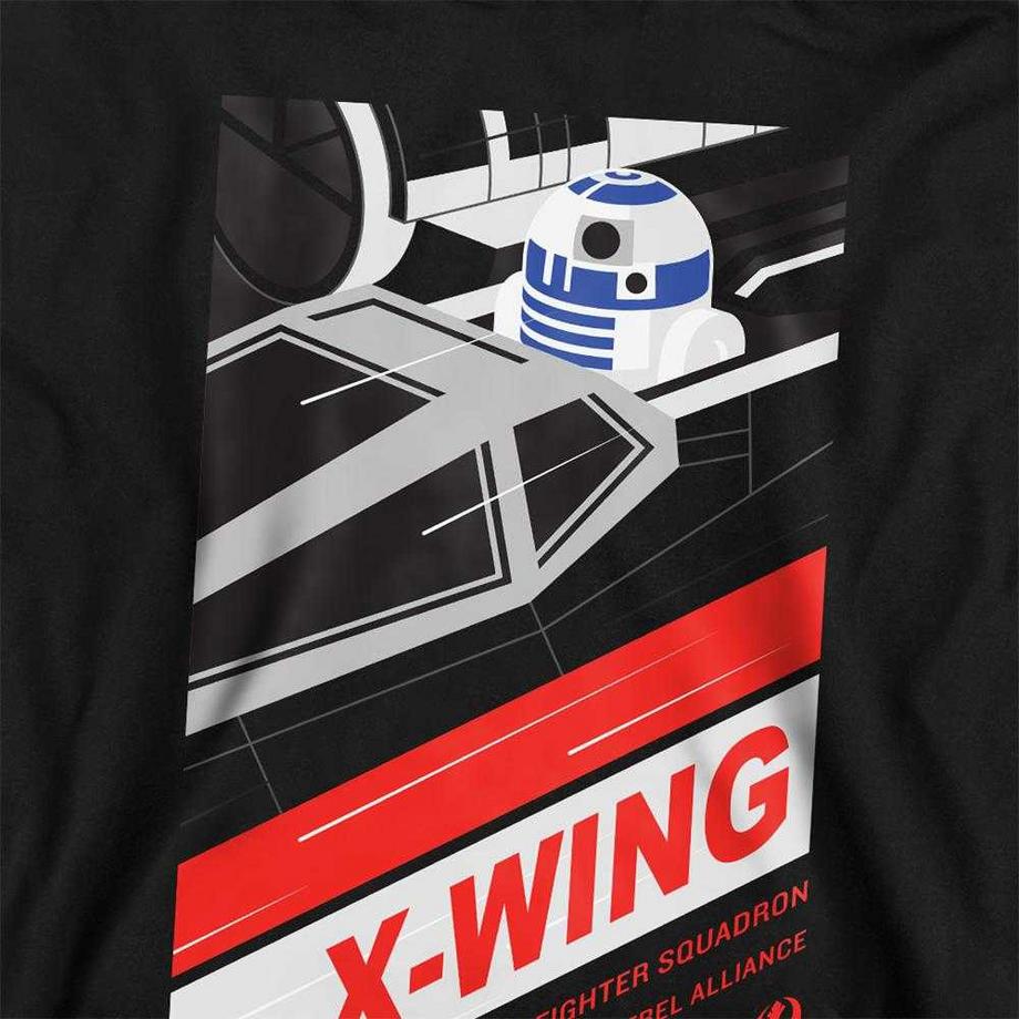 STAR WARS  Xwing Droid Felpa Con Cappuccio R2d2 