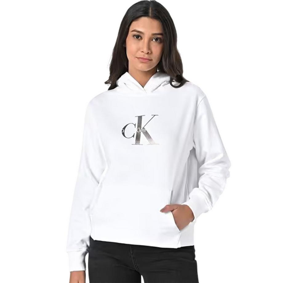 Calvin Klein Jeans Kapuzenpullover, Logo, Jersey  